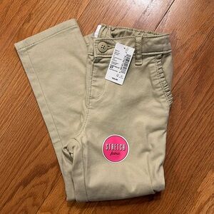 Toddler pull-on khakis - 4T - NWT